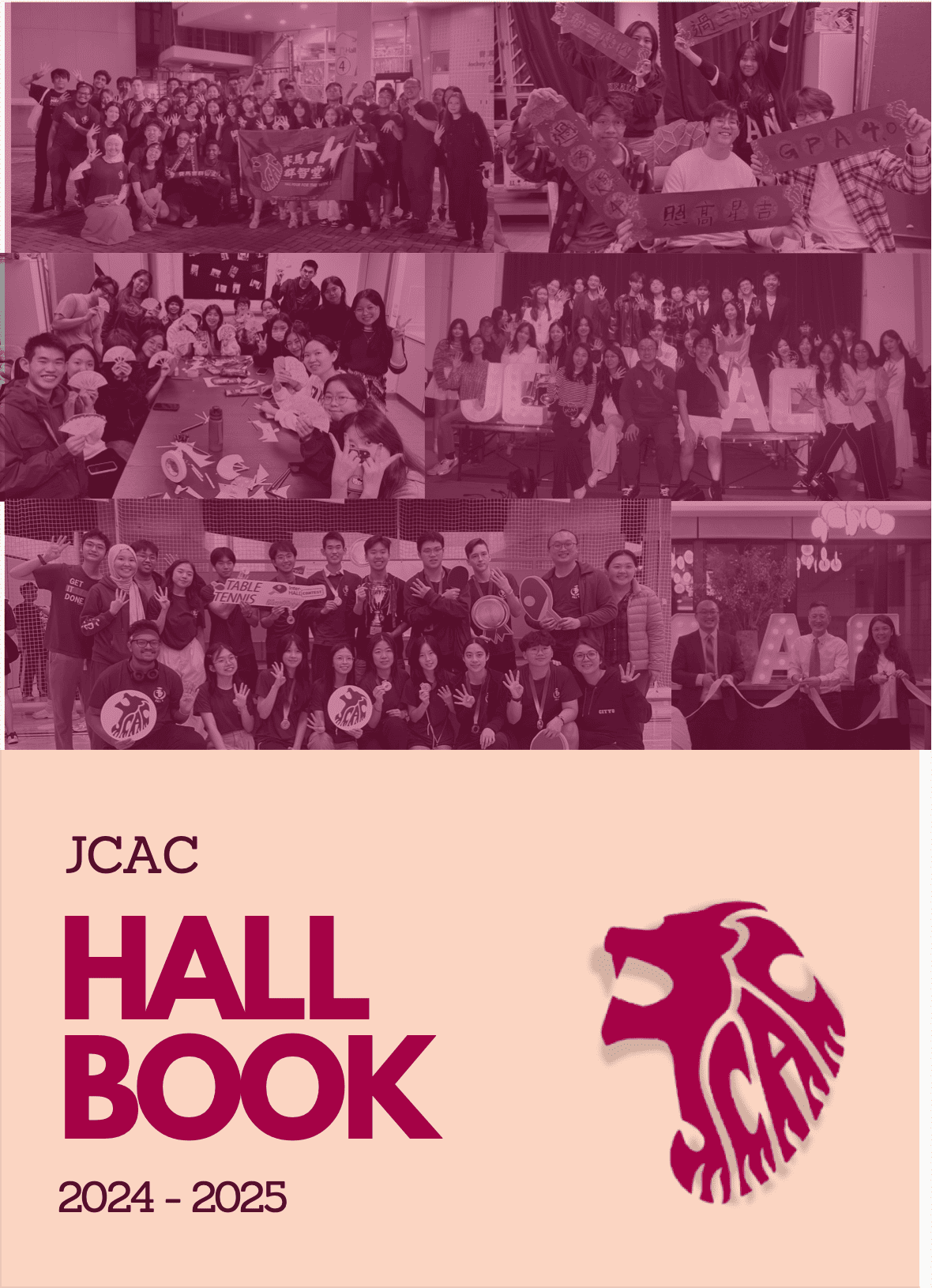 JCAC Hall book 2024-2025