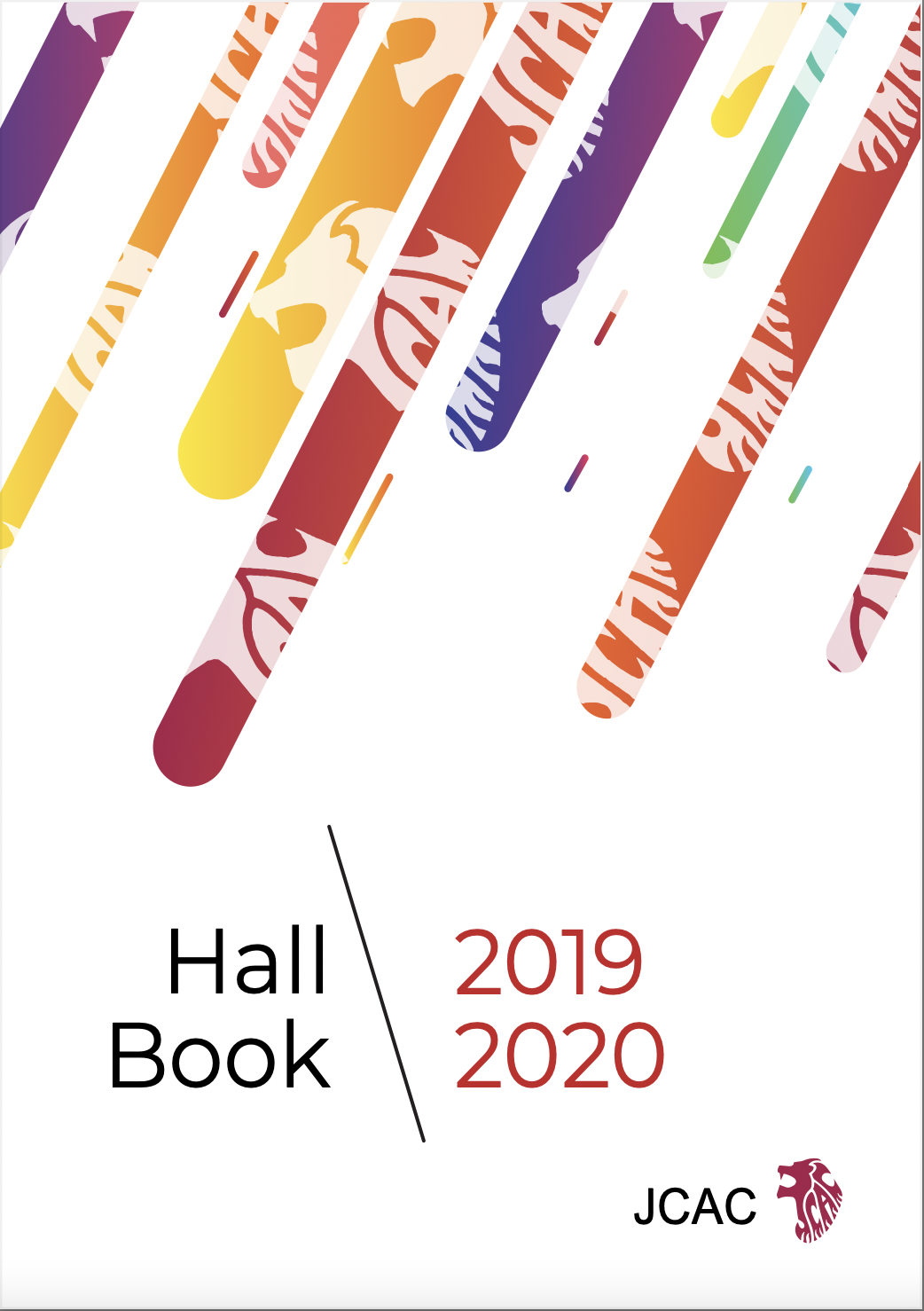 JCAC Hall book 2019-2020