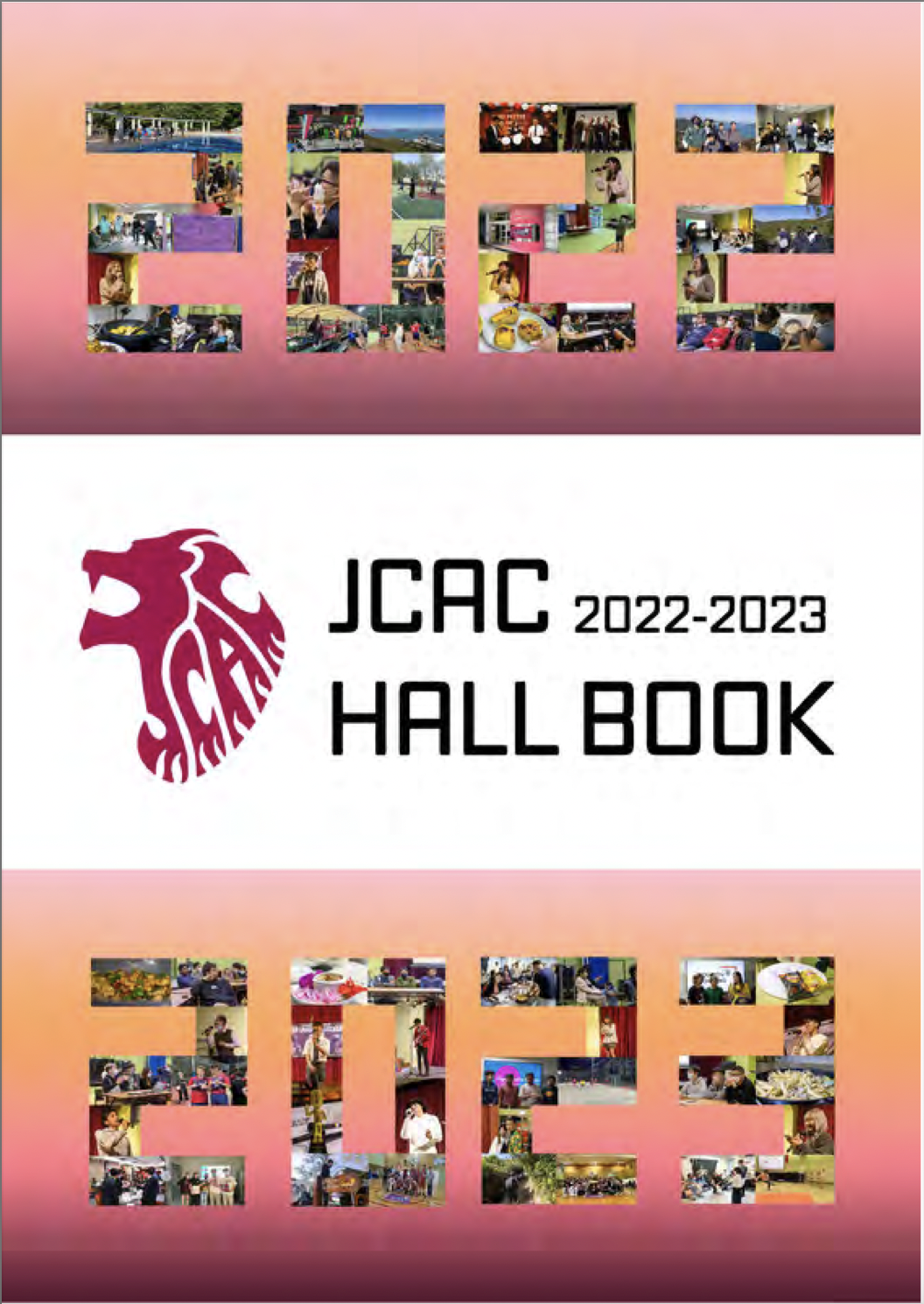 JCAC Hall book 2022-2023